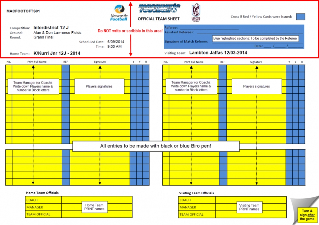 Printable Football Referee Game Cards - Printable Card Free Within Soccer Report Card Template