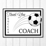 Printable Soccer Thank You Card Template – Netwise Template For Soccer Thank You Card Template