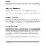 Pro Security Guard Business Plan Template - Mbcvirtual regarding Business Plan Template For Security Company