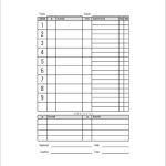 Professional Dugout Lineup Card Template – Netwise Template With Regard To Dugout Lineup Card Template