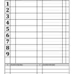 Professional Dugout Lineup Card Template – Netwise Template Within Dugout Lineup Card Template