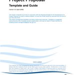 Project Proposal Template And Guide V3.0 Pertaining To Australian Government Business Plan Template