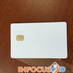 Proximity Fm4442 Chip Plain White Pvc Plastic Id Cards Pack Of 10 | Ebay Inside Pvc Id Card Template