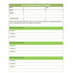 Questionnaires Templates Word | Template Business With Business Plan Questionnaire Template