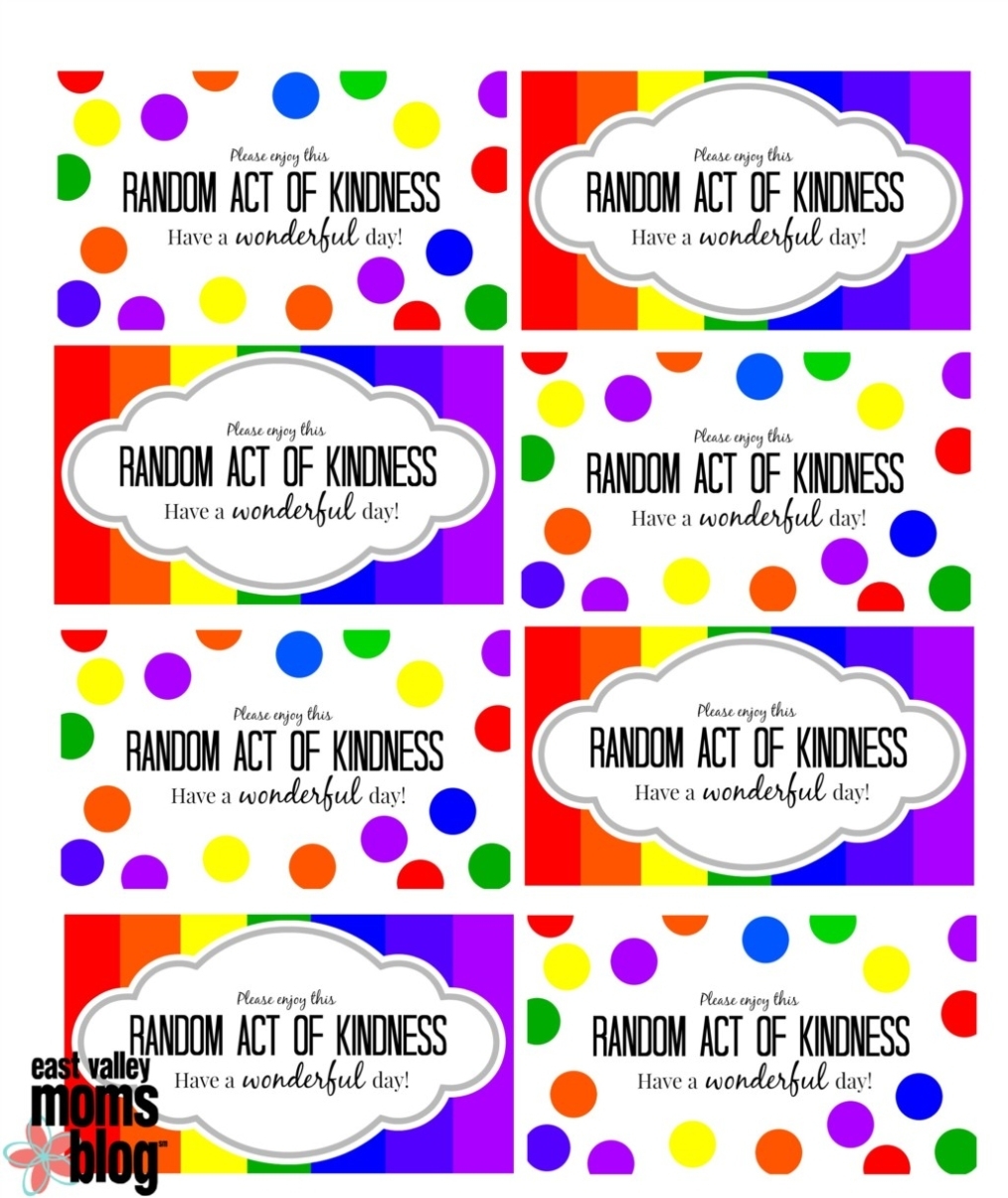 Random Acts Of Kindness | Kindness Begins With Me for Random Acts Of Kindness Cards Templates