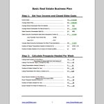Real Estate Business Plan Template - Emmamcintyrephotography with Business Plan Template For Real Estate Agents