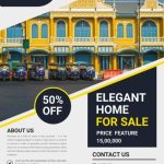 Real Estate Sale Free Psd Flyer Template | Freepsdflyer Within Home For Sale Flyer Template Free