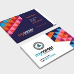Recruitment Agency Business Card Template In Psd, Ai & Vector – Brandpacks Pertaining To Advertising Cards Templates