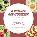 Red White Simple Food Potluck Invitation Templates By Canva With Regard To Potluck Flyer Template