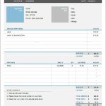 Repair Invoice Sample – Invoice Template For Excel Invoice Template 2003