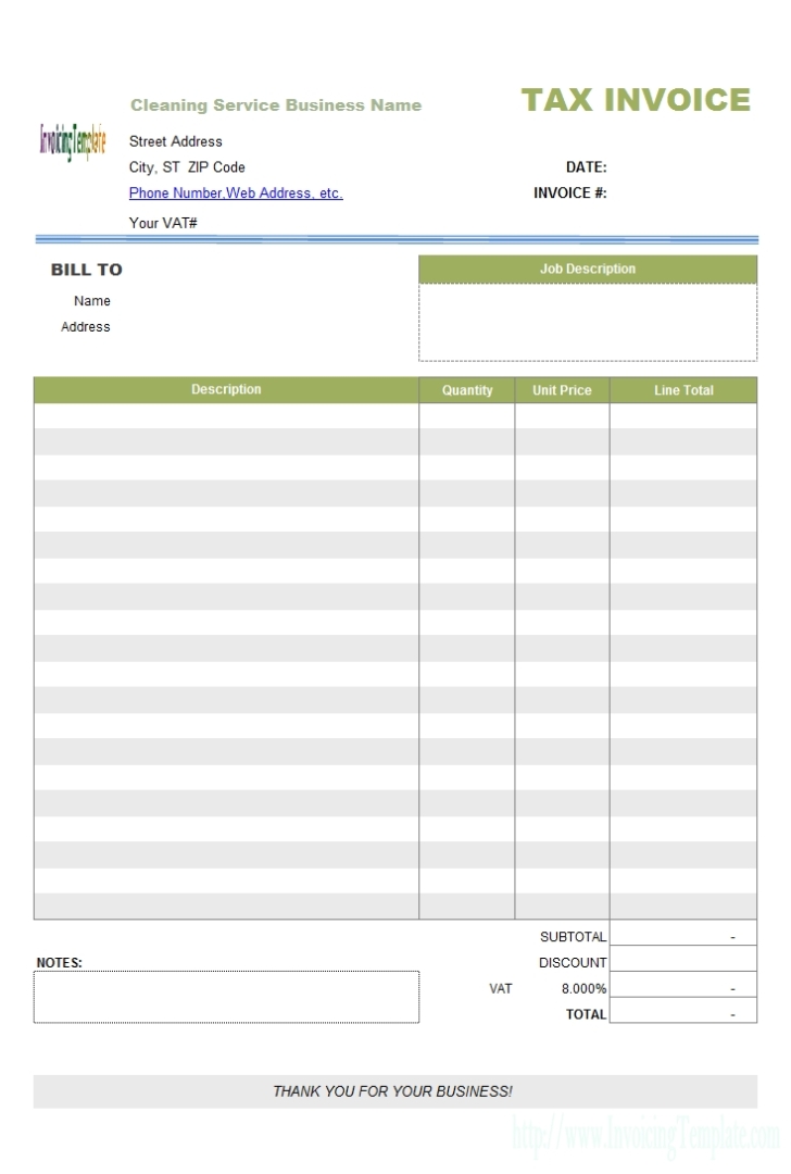 Sample House Cleaning Receipts * Invoice Template Ideas In House Cleaning Invoice Template Free