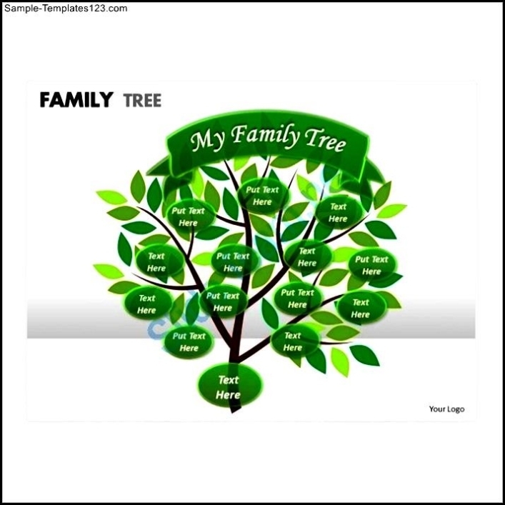 Sample Powerpoint Family Tree Template Download Free - Sample Templates - Sample Templates For Powerpoint Genealogy Template