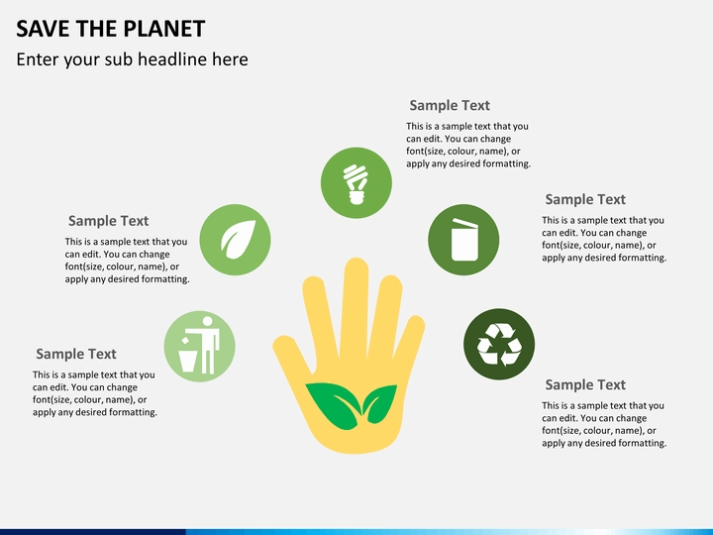 Save The Planet Powerpoint Template | Sketchbubble With Regard To How To Save A Powerpoint Template