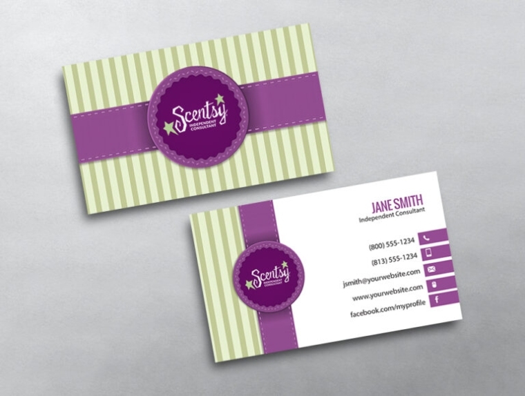 Scentsy Template 01 With Scentsy Business Card Template