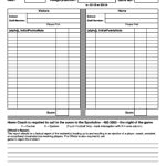 Score Card Template (Soccer/Touch Football/Flag Football/Rugby) Printable Pdf Download In Soccer Report Card Template