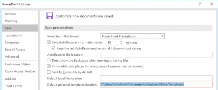 Set The Default Template When Powerpoint Starts | Youpresent With Regard To Powerpoint Default Template