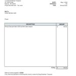 Simple Invoice Example | Invoice Example within Interest Invoice Template
