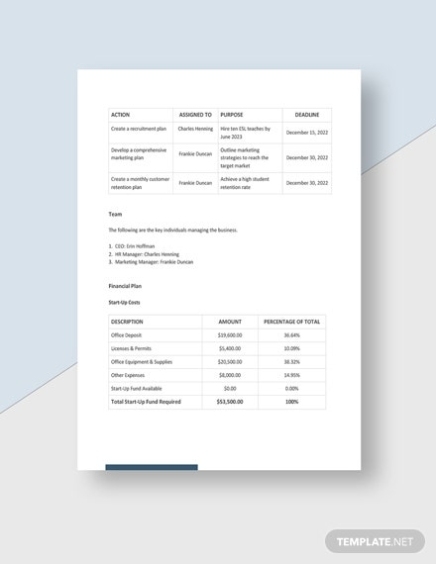 Small Business Startup Business Plan Template – Google Docs, Word | Template Intended For Simple Startup Business Plan Template