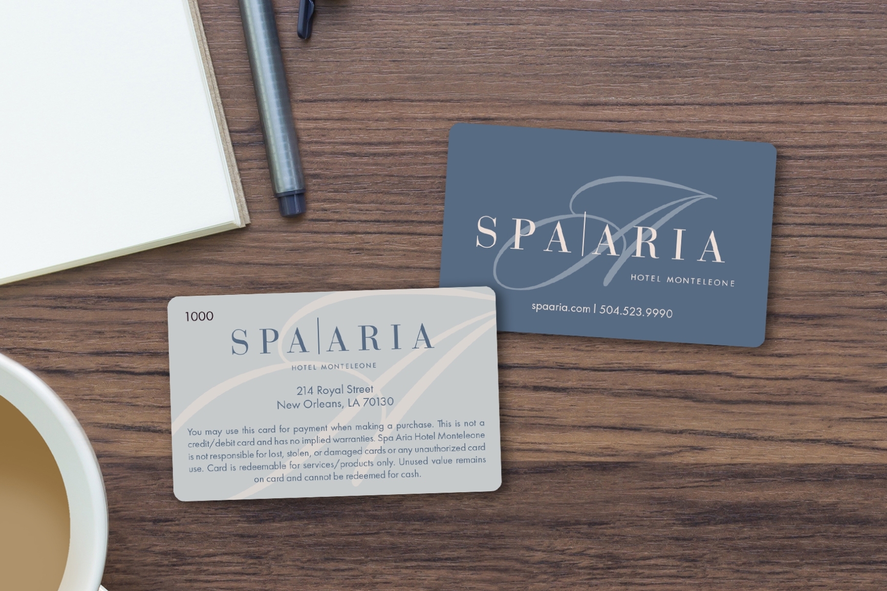 Spa Aria Hotel Monteleone Key Card With Hotel Key Card Template