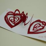 Spiral Heart Pop Up Card Template – Creative Pop Up Cards Inside 3D Heart Pop Up Card Template Pdf