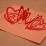 Spiral Heart Pop Up Card Template with regard to Pop Out Heart Card Template