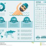Sports Flat Design Infographic Template Stock Vector – Illustration Of Hipster, Beard: 60032418 In Sports Infographics Templates