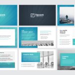 Square – Creative Modern Business Plan Powerpoint Template For $20 Within Powerpoint Slides Design Templates For Free