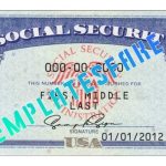 Ssn – Templates Fake Id Pertaining To Fake Social Security Card Template Download