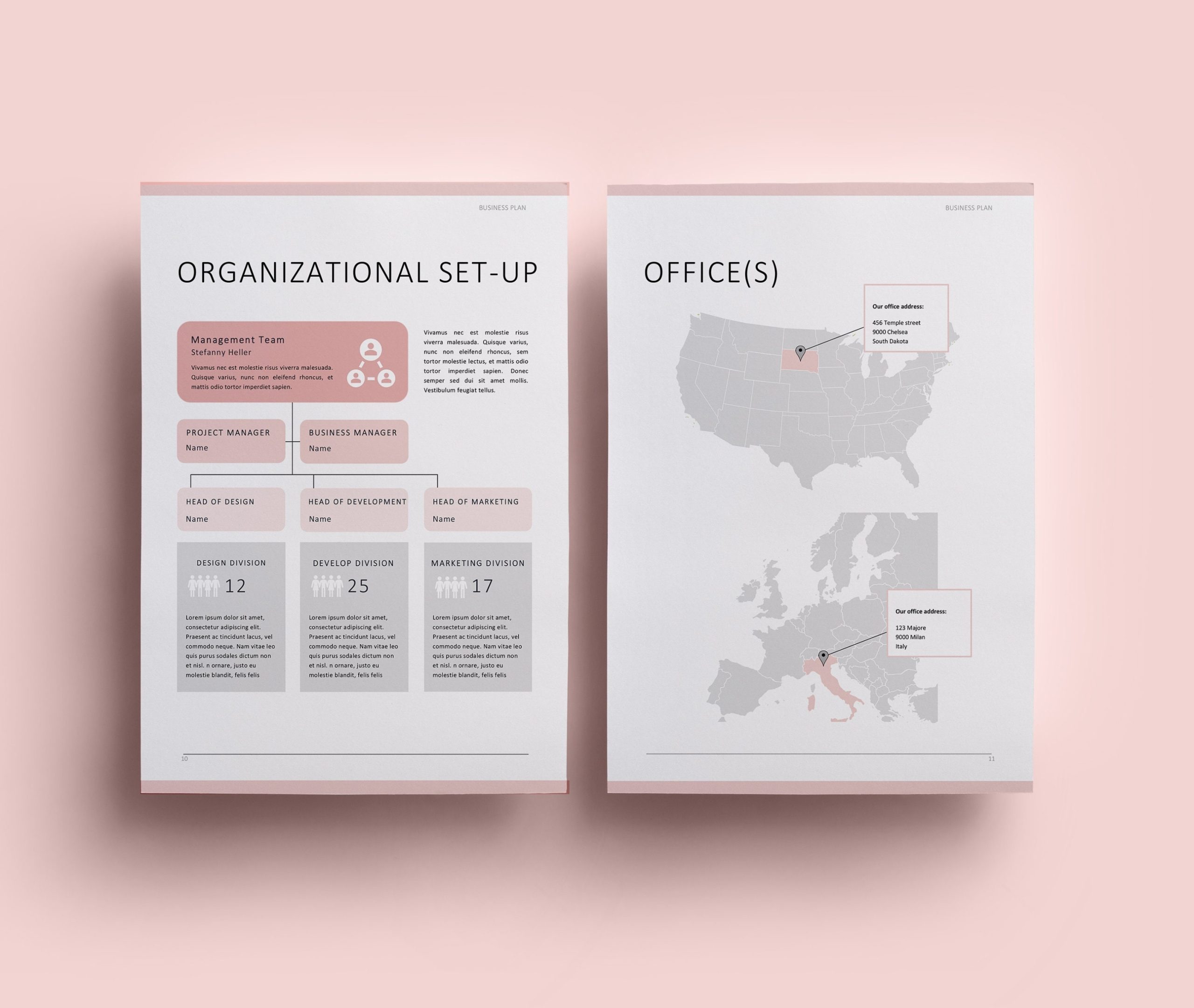 Stylish Business Plan Template | Small Business Plan | Startup Business Plan | Instant Download Inside Microsoft Business Templates Small Business