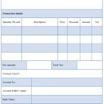 Tax Invoice Template | Editable Forms for Tax Invoice Template Doc