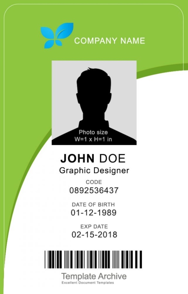 Template Id Card Panitia Word - Bonus Intended For Name Tag Template Word 2010