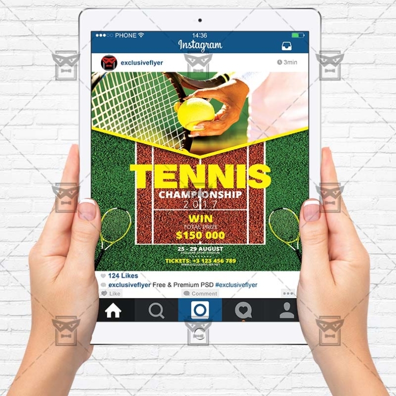 Tennis Championship – Sport A5 Flyer Template | Exclsiveflyer | Free And Premium Psd Templates Intended For Tennis Flyer Template Free