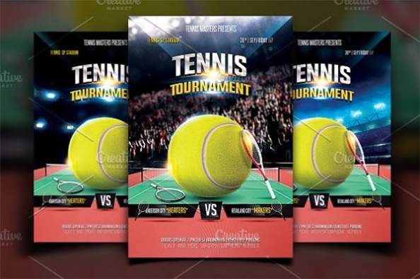 Tennis Flyer Templates | Free & Premium Downloads With Regard To Tennis Flyer Template Free