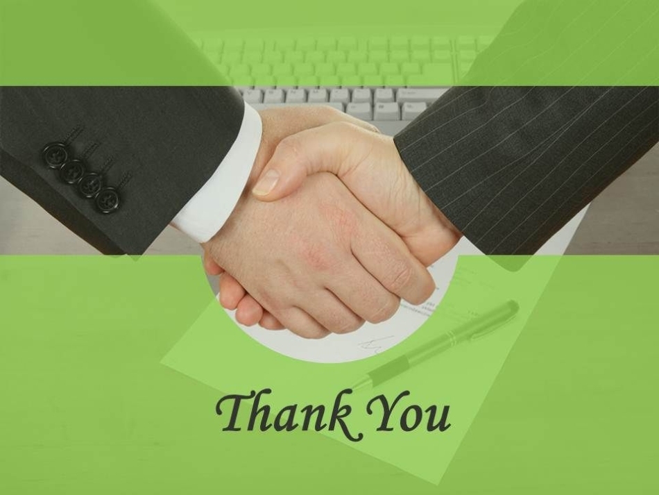 Thank You Card For Business Deal Powerpoint Slides | Powerpoint Templates Designs | Ppt Slide In Powerpoint Thank You Card Template