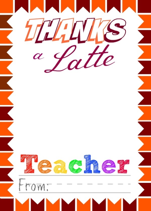 Thanks A Latte Dunkin Donuts Theme – My Momma Taught Me Regarding Thanks A Latte Card Template
