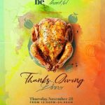 Thanksgiving Day Dinner Free Psd Flyer Template | Freepsdflyer In Thanksgiving Flyer Template Free