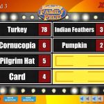 Thanksgiving Family Feud Trivia Powerpoint Game – Mac And Pc Compatible – Youth Downloadsyouth Inside Family Feud Powerpoint Template With Sound