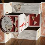 The Cuttlebug Spot: Tri Fold Cards: Valentine In Fold Out Card Template