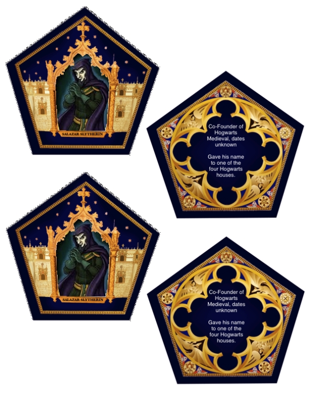 The Empty Suitcase: Chocolate Frog Cards With Regard To Chocolate Frog Card Template