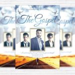 The Gospel – Premium Flyer Template + Facebook Cover | Exclsiveflyer | Free And Premium Psd Regarding Gospel Flyer Template
