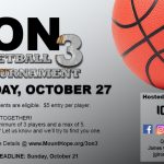 The Ignite Youth Collective // 3On3 Basketball Tournament | Mount Hope Throughout 3 On 3 Basketball Tournament Flyer Template