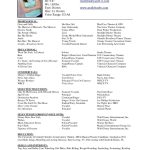Theatre Resume Template : Template Professional Acting Resume Template Professional Actor Resume Regarding Theatrical Resume Template Word