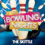 Themed Bowling Club Night Or Party Flyer Template – N2N44 Graphic Design With Bowling Party Flyer Template
