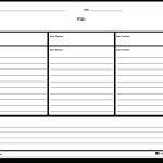 Three Column Notes With Lines Storyboard By Worksheet Templates with regard to 3 Column Word Template