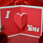 Top 10 Ideas For Valentine'S Day Cards – Creative Pop Up Cards With Heart Pop Up Card Template Free