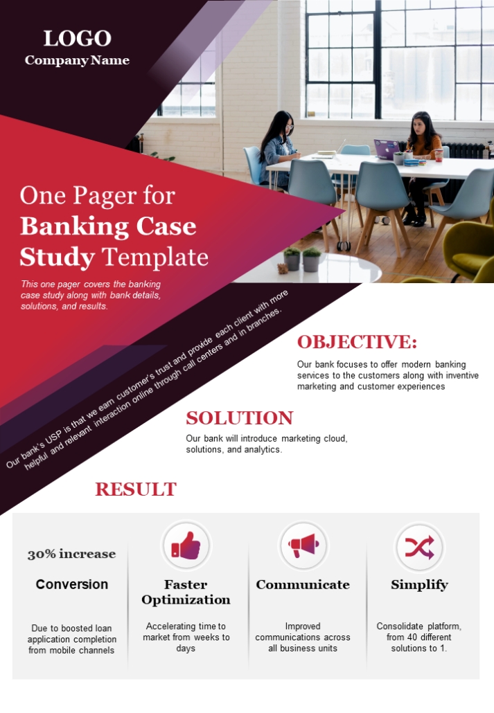 Top 10 One Page Case Study Templates For Your Business – The Slideteam Blog With Business Case One Page Template