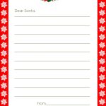 Touching Hearts: Letters To Santa Claus – Templates (Free Printable) Intended For Santa Letter Template Word