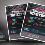 Town Hall Meeting Flyer Templates By Kinzi21 | Graphicriver With Regard To Meeting Flyer Template