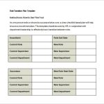 Transition Plan Template | Template Business With Regard To Business Process Transition Plan Template