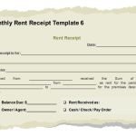 Trending Monthly Rent Receipt Templates Beautiful : Receipt Templates inside Monthly Rent Invoice Template